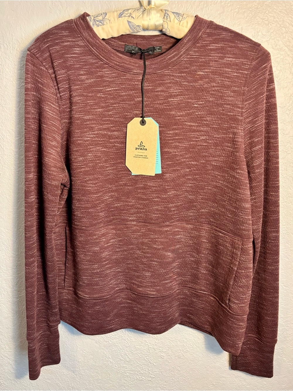 NWT Prana Sustainable ‘Sunrise Sweatshirt’